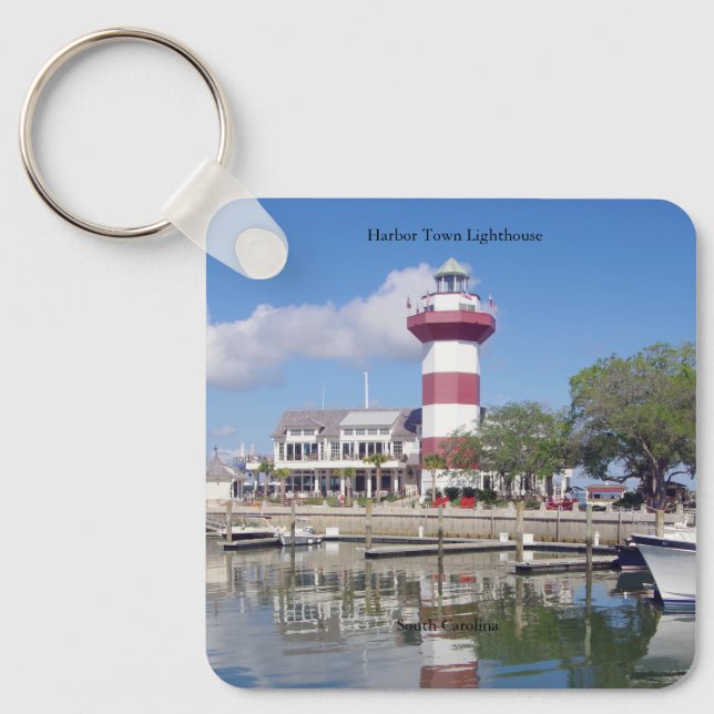Harbour Town Lighthouse keychain (Front)