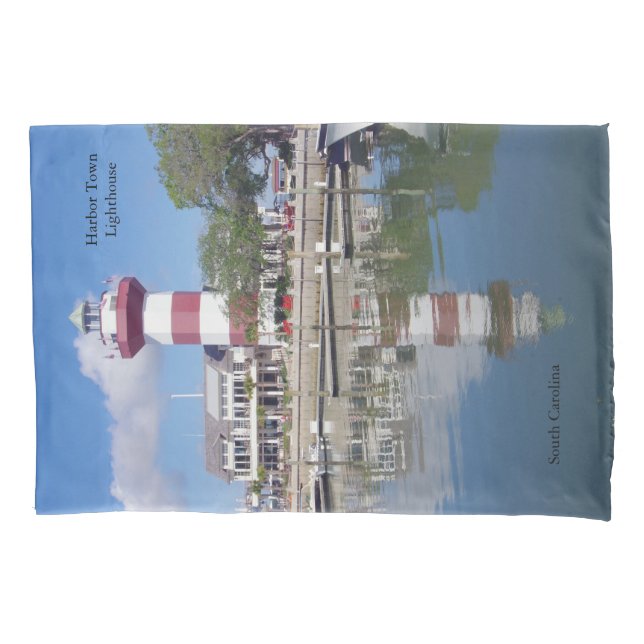 Harbour Town Lighthouse pillowcase (Front)