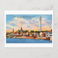 Harbour View in Provincetown, Massachusetts Vintag