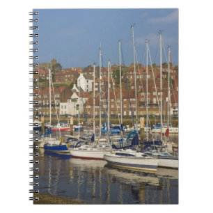 Harbour, Whitby, North Yorkshire, England Notebook