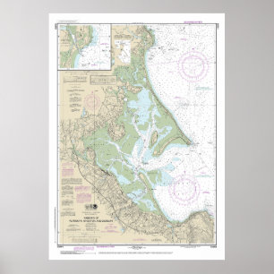 Harbours of Plymouth, Kingston and Duxbury Chart