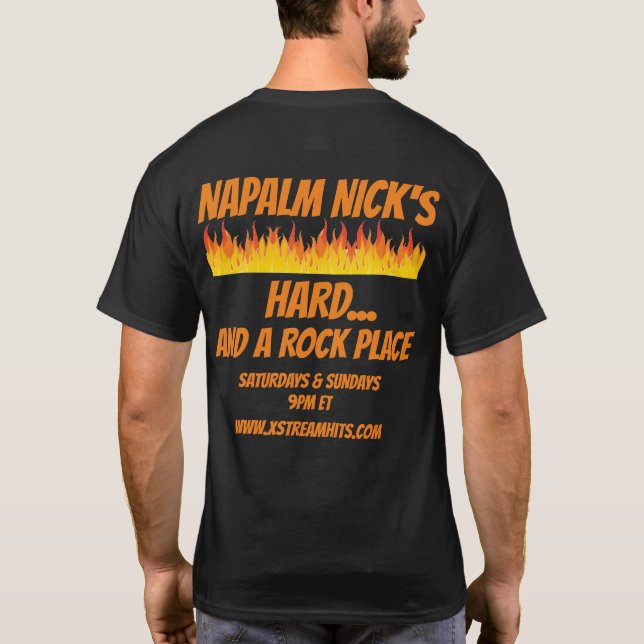 Hard and a Rock Place T-Shirt (Back)