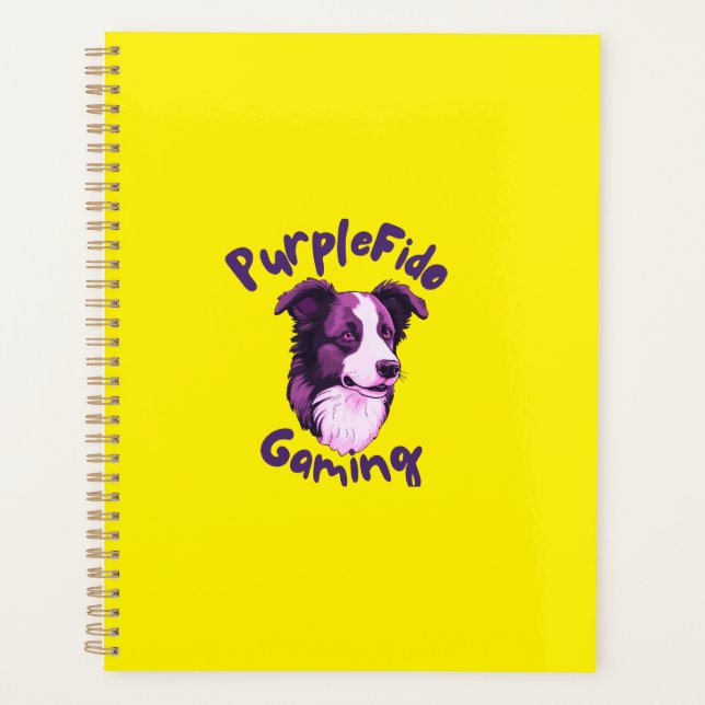 Hard-backed planner (Front)