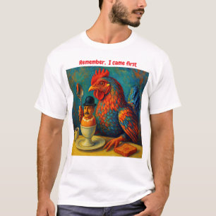 Hard-Boiled Human - Fowl Play at Breakfast T-Shirt