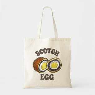 Hard Boiled Scotch Eggs UK British Snack Food Tote Bag