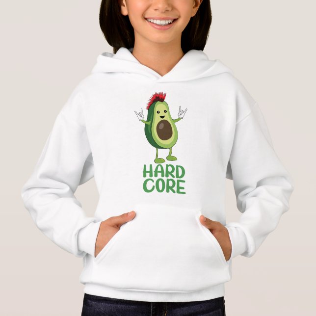Hard Core Avocado Funny (Front)