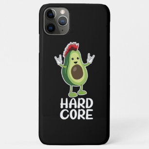 Hard Core Avocado Funny iPhone 11 Pro Max Case