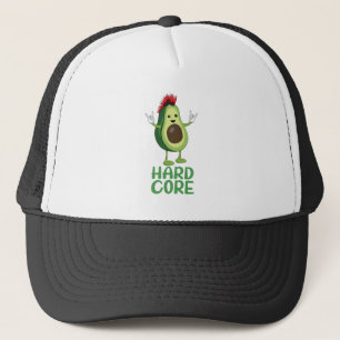 Hard Core Avocado Funny Trucker Hat