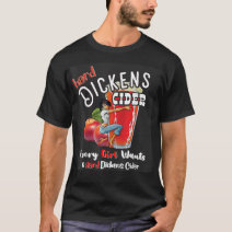 hard dickens cider Funny girl Whiskey And Beer App T-Shirt