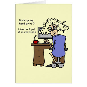 Hard Drive Back Up Humourous