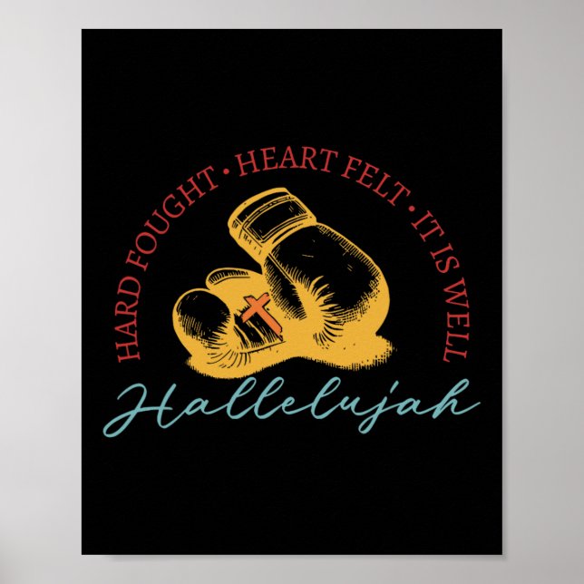 Hard Fought  Poster (Front)