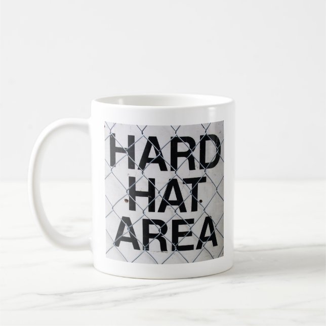 Hard Hat Area Mug (Left)