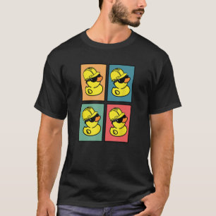 Hard Hat Cruise Duck, Duck Hiding, Duck Lovers, Ki T-Shirt