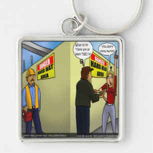 Hard Headed Relationship Partner Funny Gifts Key Ring