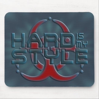Hard Is My Style 3D | I love hardstyle music Mouse Pad