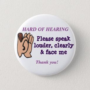 Hard of Hearing Badge