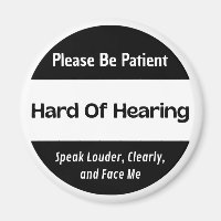 Hard Of Hearing Classic Black