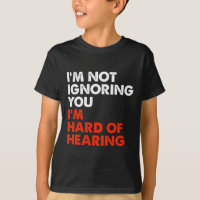 Hard Of Hearing Fun ASL Sign Language Deaf Awarene