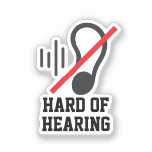 Hard Of Hearing Simple Design