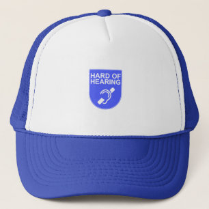 Hard of Hearing Trucker Hat