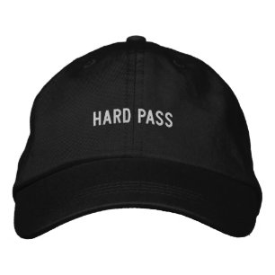 Hard Pass Embroidered Hat