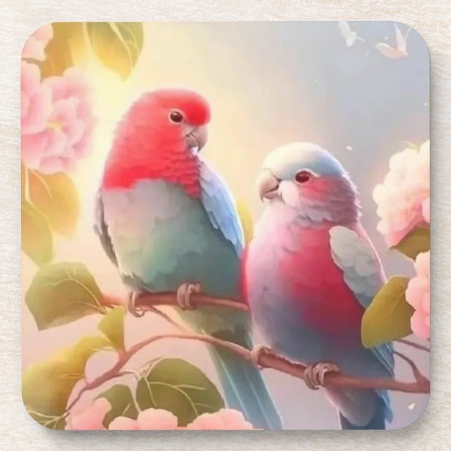 Hard plaster coster coaster (Front)