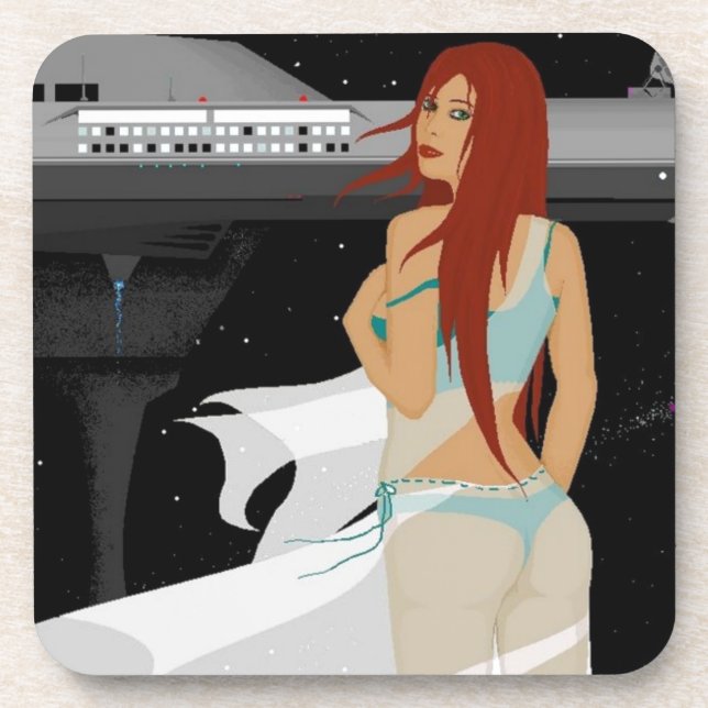Hard plastic coaster (Front)