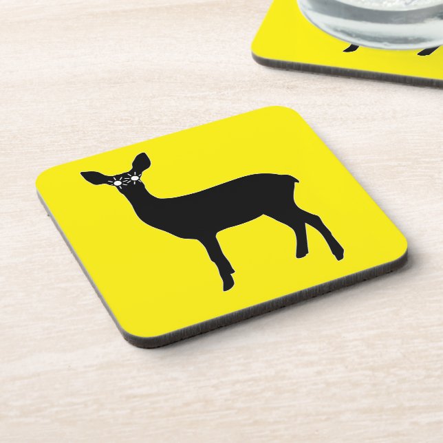 Hard plastic coaster (Left Side)