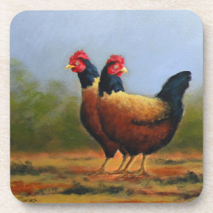 Hard Plastic Coaster