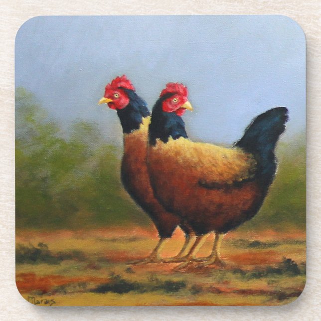 Hard Plastic Coaster (Front)