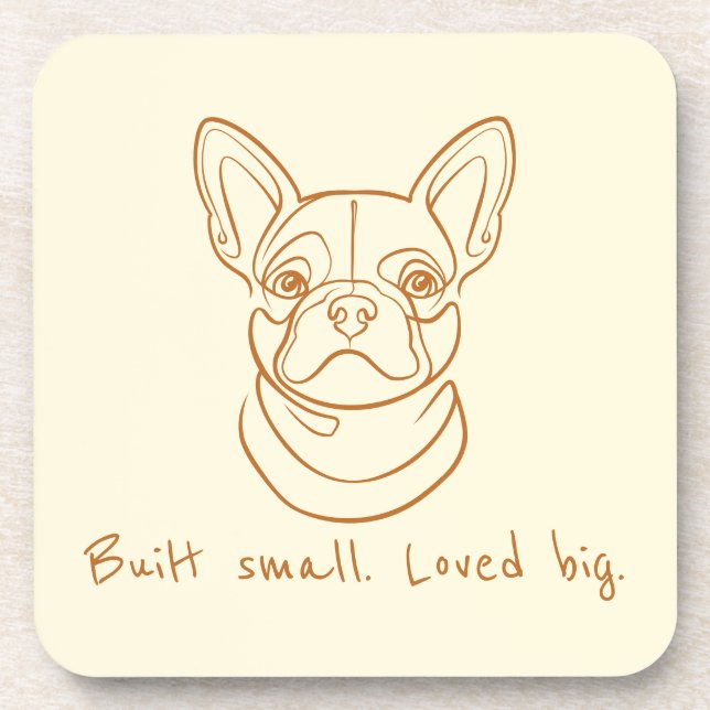 Hard plastic coaster (Front)