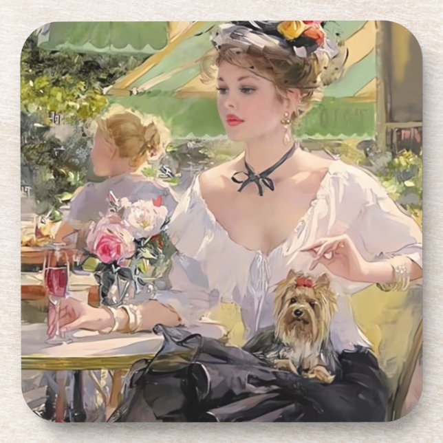 Hard plastic coaster (Front)