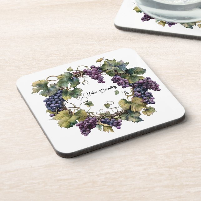 Hard Plastic Coaster (Left Side)