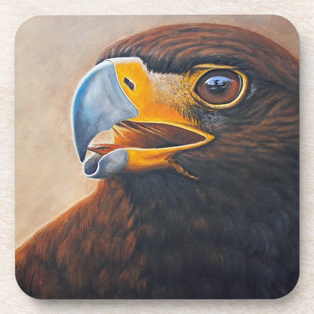 Hard Plastic Coaster (Front)