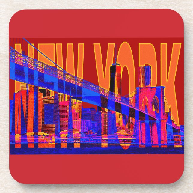 Hard plastic coaster (Front)