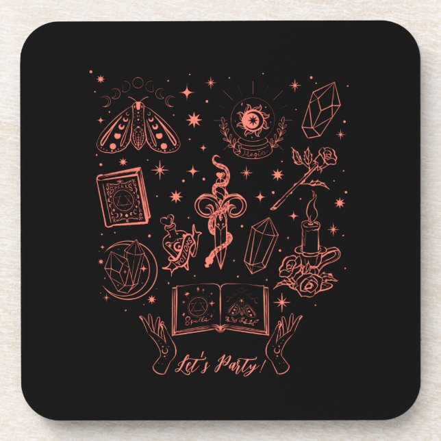 Hard plastic coaster (Front)