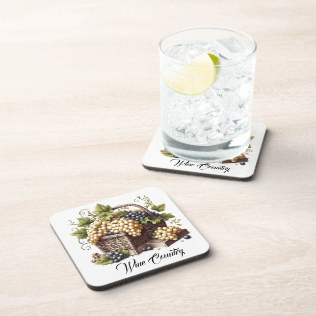 Hard Plastic Coaster (Right Side)