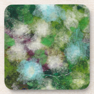 Hard plastic coaster