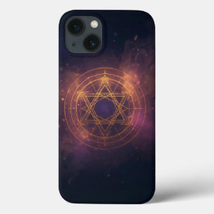 Hard plastic coaster iPhone 13 case