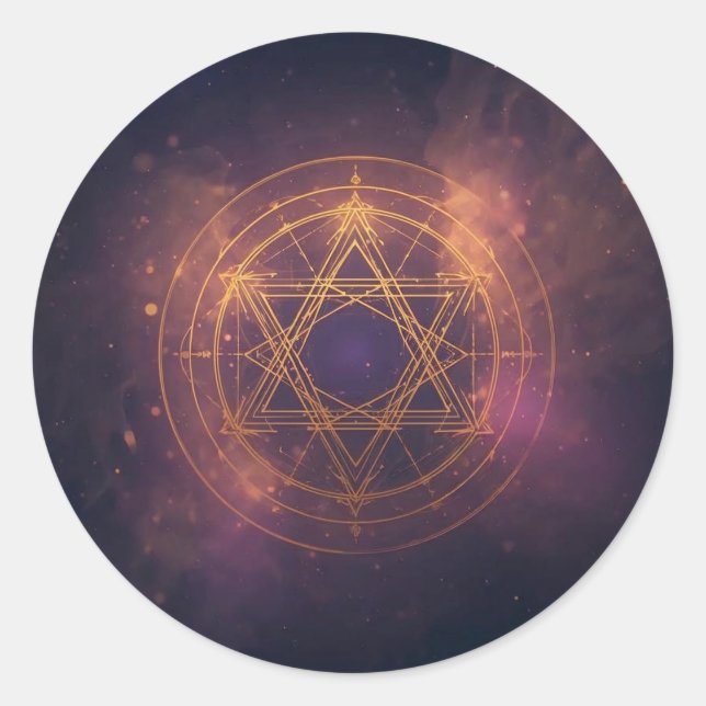 Hard plastic coaster classic round sticker (Front)