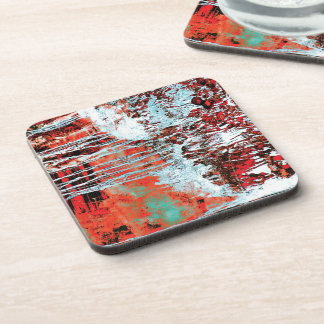 Hard Plastic Coaster – Corrosion Pulse