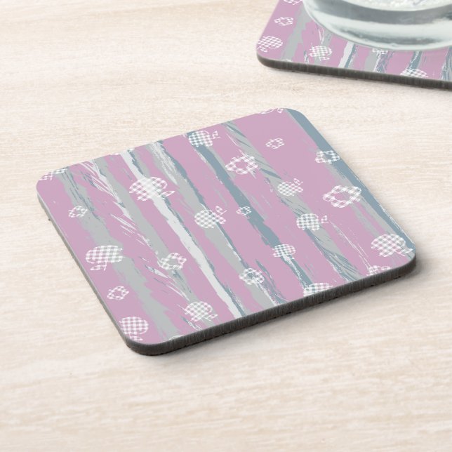 Hard Plastic Coaster – Gingham Orchard (Left Side)