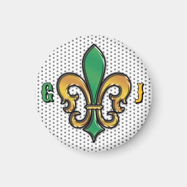 Hard plastic coaster magnet (Front)