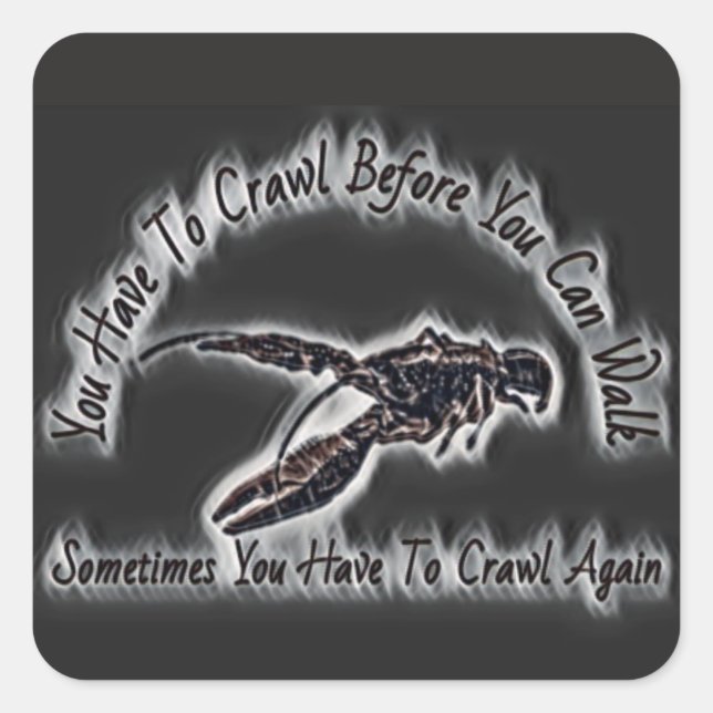 Hard plastic coaster square sticker (Front)