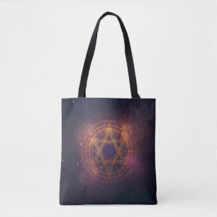 Hard plastic coaster tote bag