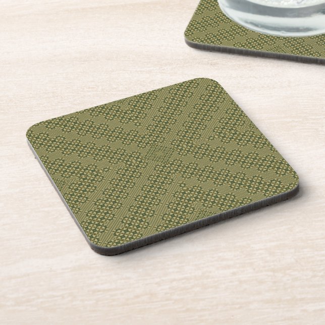 Hard Plastic Coasters (Left Side)