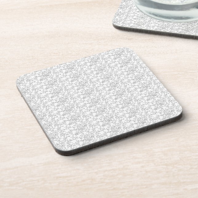 Hard Plastic Coasters | Heavy Duty & Practical (Left Side)