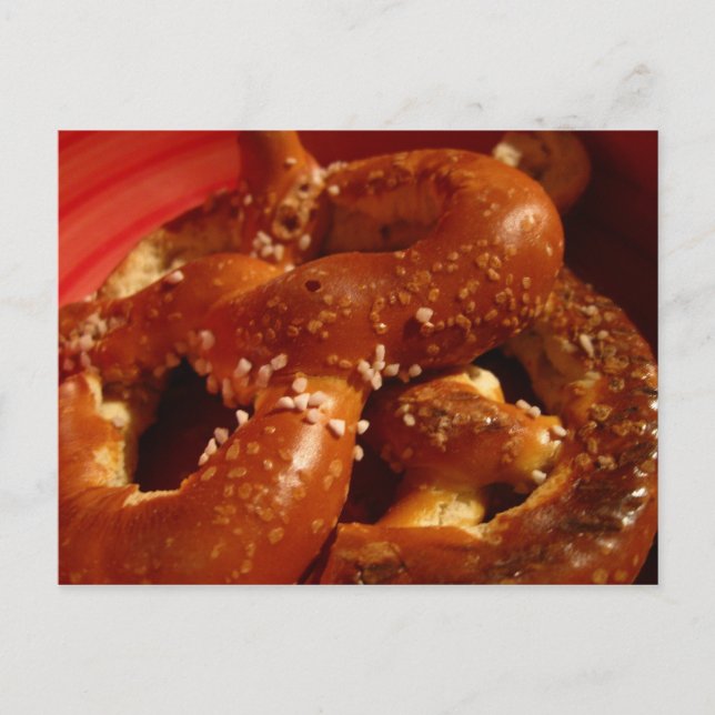 Hard Pretzel Postcard (Front)