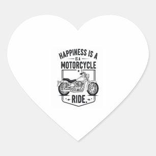 Hard Rider Summer Heart Sticker