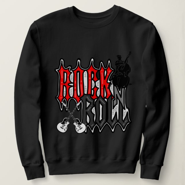 Hard Rock Graphic Sweatshirt  (Design Front)